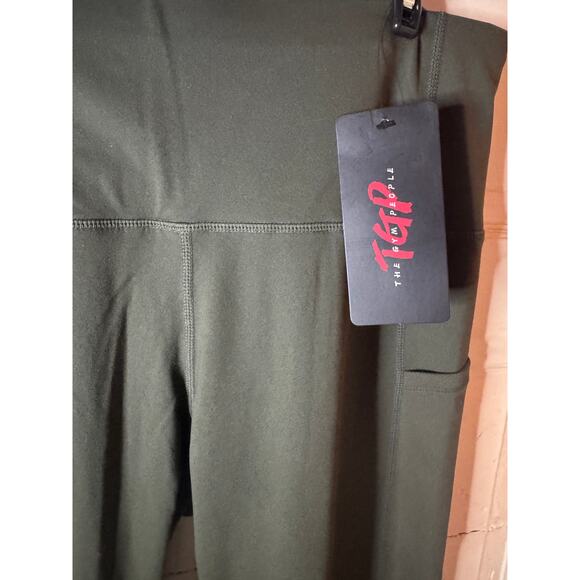THE GYM PEOPLE Thick High Waist Yoga Pants Tummy Control Workout Run nwt XL - Picture 5 of 6
